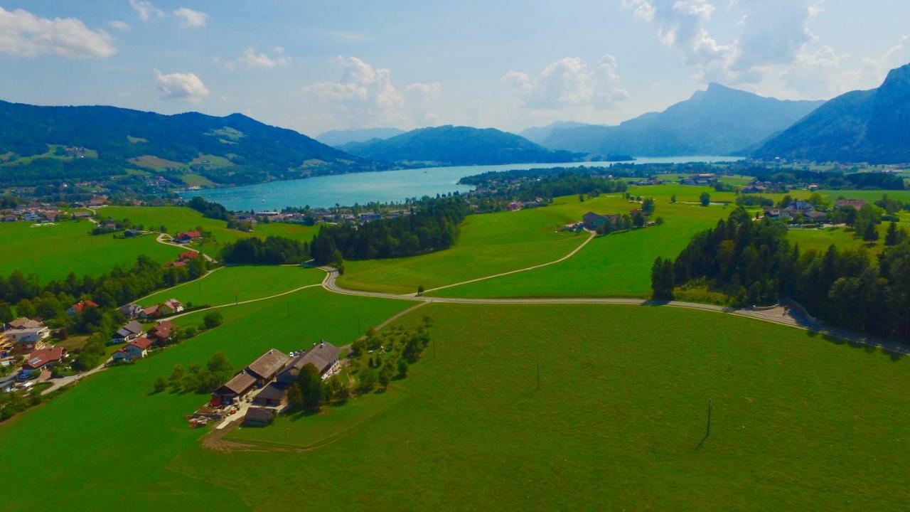Ferienhof Hinterstrasser Mondsee Eksteriør billede